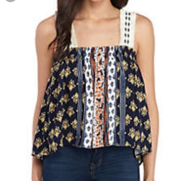 True Craft Tops - NWT True Craft Boho Sleeveless Top XL